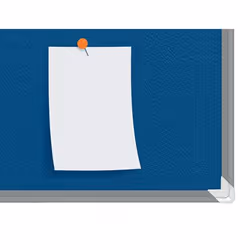 Nobo Premium Plus tableau d'affichage Intérieure Bleu Aluminium - Vue supplémentaire 5