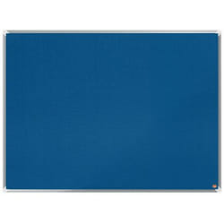Nobo Premium Plus tableau d'affichage Intérieure Bleu Aluminium