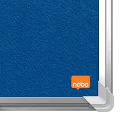 Nobo Premium Plus tableau d'affichage Intérieure Bleu Aluminium - Vue supplémentaire 4