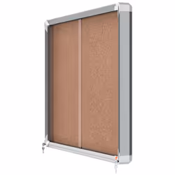 Nobo 1915331 tableau d'affichage Intérieure Marron Aluminium