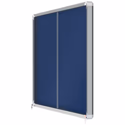 Nobo 1915334 tableau d'affichage Intérieure Bleu Aluminium