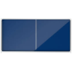 Nobo 1915335 tableau d'affichage Intérieure Bleu Aluminium