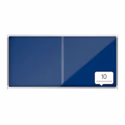 Nobo 1915335 tableau d'affichage Intérieure Bleu Aluminium - Vue supplémentaire 4