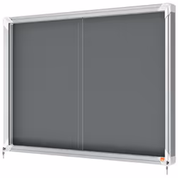 Nobo 1915336 tableau d'affichage Intérieure Gris Aluminium