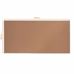 Nobo 1915347 tableau d'affichage Marron Aluminium - Vue supplémentaire 5