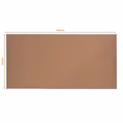 Nobo 1915348 tableau d'affichage Marron Aluminium - Vue supplémentaire 5