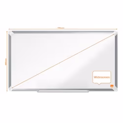 Nobo Premium Plus Tableau blanc 696 x 386 mm émail Magnétique - Vue supplémentaire 5