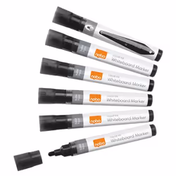 Nobo 1915377, 10 pièce(s), Noir, Pointe ogive, Noir, Gris, Blanc, Tube, 3 mm