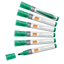 Nobo Liquid Ink Boardmarker 3mm Rundspitze marqueur 10 pièce(s) Pointe ogive Vert