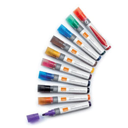 Nobo 1915381 marqueur 10 pièce(s) Pointe du marqueur Multicolore