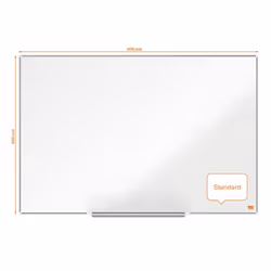 Nobo Impression Pro Nano Clean Tableau blanc 877 x 568 mm Métal Magnétique - Vue supplémentaire 11