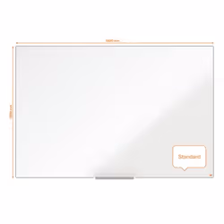 Nobo Impression Pro Nano Clean Tableau blanc 1784 x 1173 mm Métal Magnétique - Vue supplémentaire 11