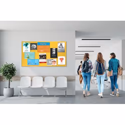 Nobo Impression Pro tableau d'affichage Intérieure Jaune - Vue supplémentaire 3