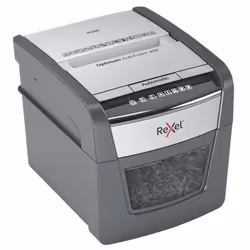 Rexel AutoFeed 45X destructeur de papier Destruction croisée 55 dB Noir, Argent