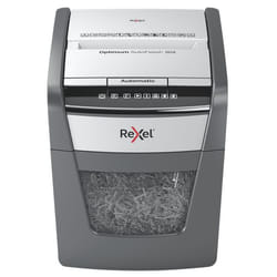 Rexel Optimum AutoFeed+ 50X destructeur de papier Destruction croisée 55 dB 22 cm Noir, Gris