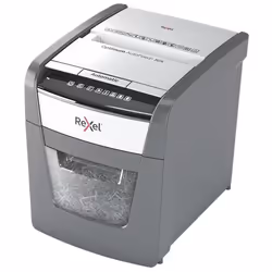 Rexel Optimum AutoFeed+ 50X destructeur de papier Destruction croisée 55 dB 22 cm Noir, Gris