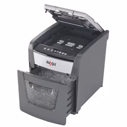 Rexel Optimum AutoFeed+ 50X destructeur de papier Destruction croisée 55 dB 22 cm Noir, Gris - Vue supplémentaire 4