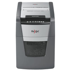 Rexel Optimum AutoFeed+ 100X destructeur de papier Destruction croisée 55 dB 22 cm Noir, Gris