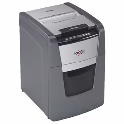 Rexel Optimum AutoFeed+ 100X destructeur de papier Destruction croisée 55 dB 22 cm Noir, Gris
