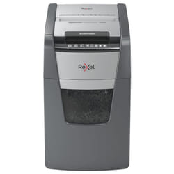 Rexel Optimum AutoFeed+ 150M destructeur de papier Découpage par micro-broyage 55 dB 22 cm Noir, Gris
