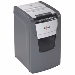 Rexel Optimum AutoFeed+ 150M destructeur de papier Découpage par micro-broyage 55 dB 22 cm Noir, Gris