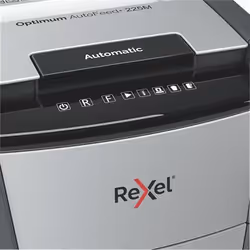 Rexel AutoFeed+ 225M destructeur de papier Découpage par micro-broyage 55 dB 23 cm Noir, Gris - Vue supplémentaire 5