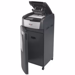 Rexel AutoFeed+ 750M destructeur de papier Découpage par micro-broyage 55 dB 23 cm Noir, Gris - Vue supplémentaire 4