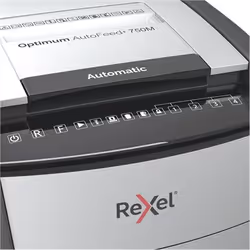 Rexel AutoFeed+ 750M destructeur de papier Découpage par micro-broyage 55 dB 23 cm Noir, Gris - Vue supplémentaire 5