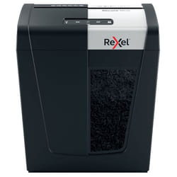 Rexel Secure MC6 destructeur de papier Découpage par micro-broyage 60 dB Noir, Argent