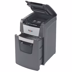 Rexel AutoFeed+ 130M destructeur de papier Découpage par micro-broyage 55 dB Noir, Gris - Vue supplémentaire 4