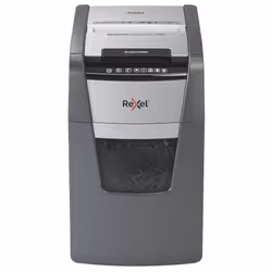 Rexel Optimum AutoFeed+ 130X, Destruction croisée, 22 cm, 4x28 mm, 44 L, 55 dB, Tactile