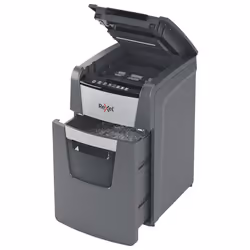 Rexel Optimum AutoFeed+ 130X destructeur de papier Destruction croisée 55 dB 22 cm Noir, Argent - Vue supplémentaire 4