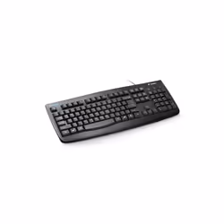 Kensington K64407IT, Taille réelle (100 %), USB, QWERTY, Noir