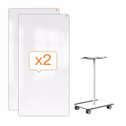 Nobo 1915560 Tableau blanc 1800 x 900 mm Magnétique - Vue supplémentaire 4