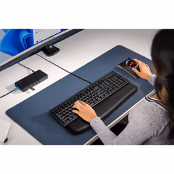 Kensington KB100 EQ clavier maison/bureau USB QWERTY Anglais britannique Noir - Vue supplémentaire 4