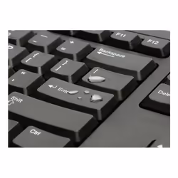 Kensington KB100 EQ clavier maison/bureau USB QWERTY Italien Noir