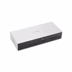 Kensington Zubehör Notebook, Avec fil, Thunderbolt 5, 140 W, 3,5 mm, 10,100,1000,2500 Mbit/s, Noir, Gris