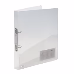Rexel Classeur 2 anneaux Ice A4, transparent