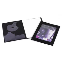 Rexel Livret de présentation A4 24 pochettes coloris noir