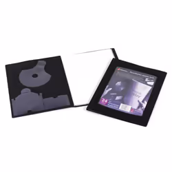 Rexel Livret de présentation A4 24 pochettes coloris noir