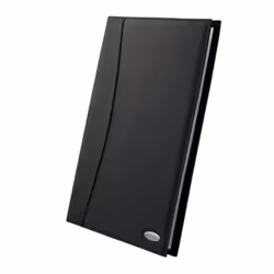 Rexel Livret prés. Soft Touch aspect cuir A4 24 poches