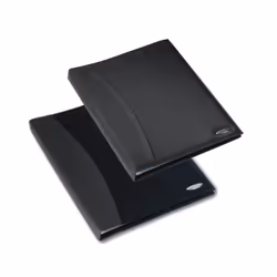 Rexel Livret prés. Soft Touch aspect cuir A4 24 poches, noir - Vue supplémentaire 4