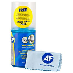 AF MCA_200MIF kit de nettoyage pour ordinateur Écrans/Plastiques Chiffons secs et humides de nettoyage d'équipement électronique 200 ml