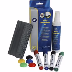 AF White Boardclene Kit, 125 ml, Multicolore