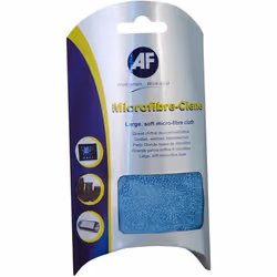 AF LMF001, Chiffons secs de nettoyage d'équipement électronique, Écrans/Plastiques, Microfibre, Bleu, 1 pièce(s), Boîte
