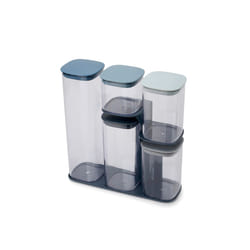 Joseph Joseph Podium Rectangulaire Régler Bleu, Transparent 5 pièce(s)