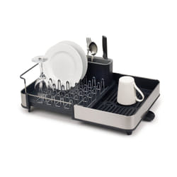 Joseph Joseph 85153 égouttoir à vaisselle Noir, Acier inoxydable
