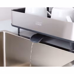 Joseph Joseph 85153 égouttoir à vaisselle Noir, Acier inoxydable