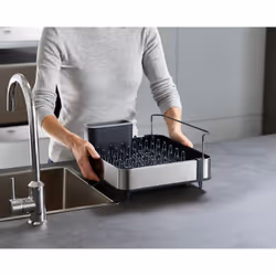 Joseph Joseph 85153 égouttoir à vaisselle Noir, Acier inoxydable - Vue supplémentaire 6