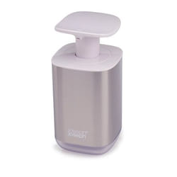 Joseph Joseph Presto Steel Distributeur de savon 0,35 L Acier inoxydable, Blanc